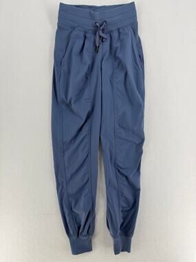Lululemon Dance Studio Jogger Women’s 0 Dusty Blue Mid Rise Pants 25"